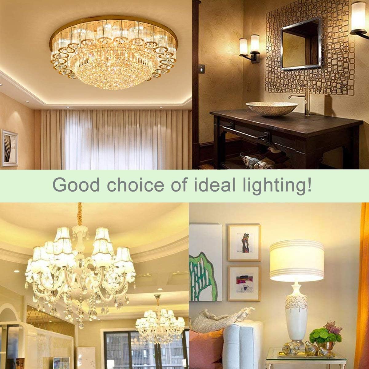 G9 Led Bulbs 7W Chandelier Light Bulbs 60W 75W Halogen Equivalent Warm White 3000K T3/T4 G9 Bi-pin Base for Indoor Lighting, Dimmable, Pack of 5