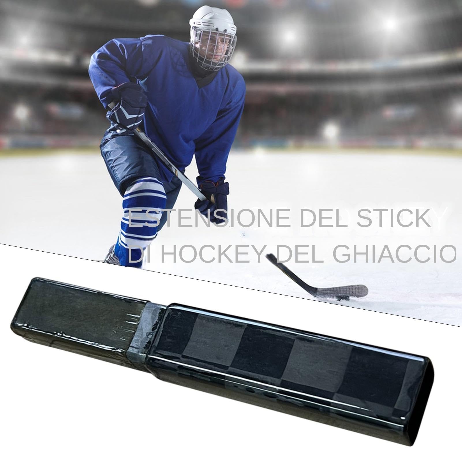 Tapón para extremo del bastón de hockey compuesto Ley - Tapón terminal para extensión del palo de hockey