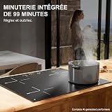 AURAKICH Plaque Induction 4 Feux Encastrable Verre Anti-Rayures - 8