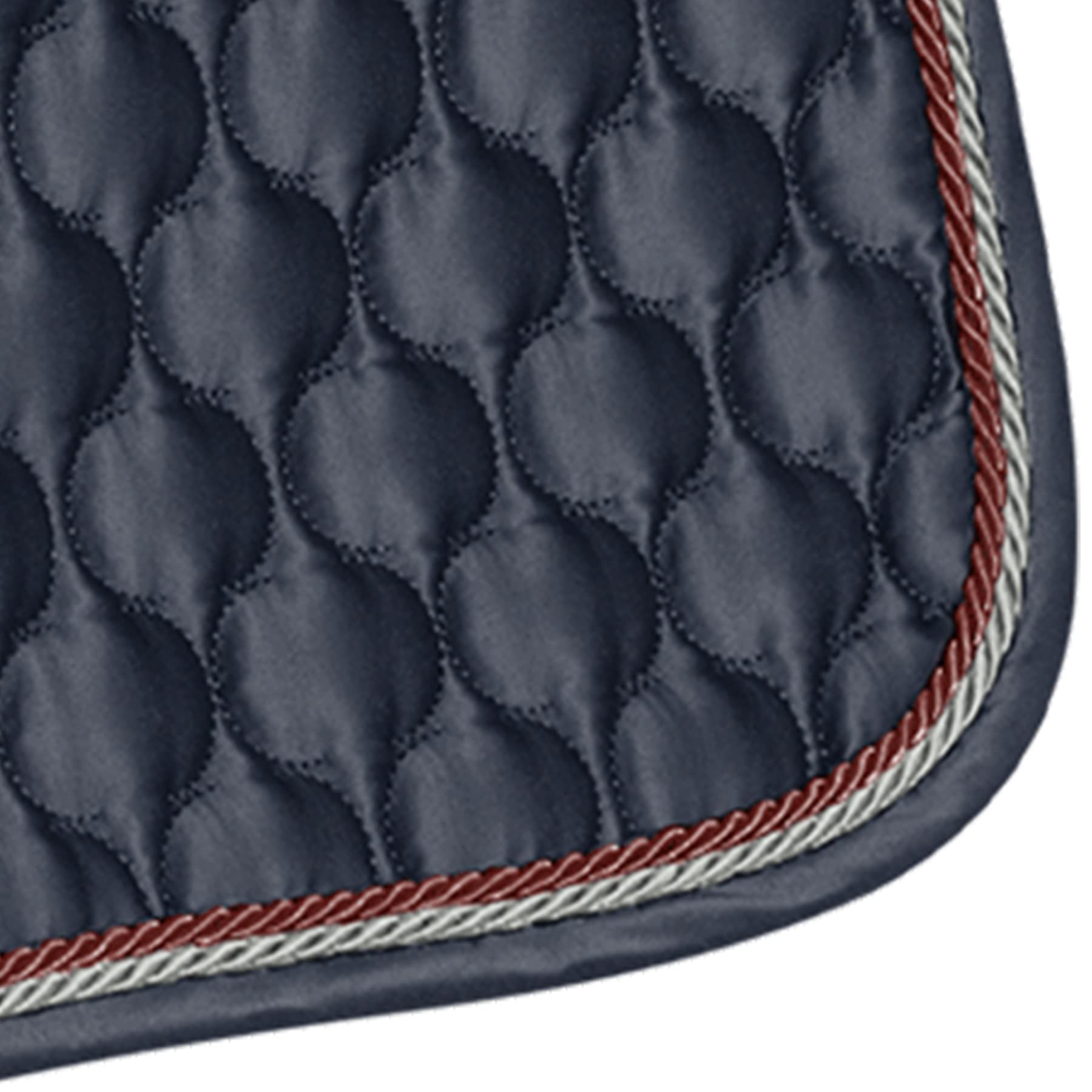 WALDHAUSEN Schabracke Toulouse - Premium Reitunterlage In Cranberry