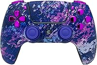 Vista 17 de Custom Wireless Controller Compatible with PS5 - Multiple Designs Available (Gold Chrome)