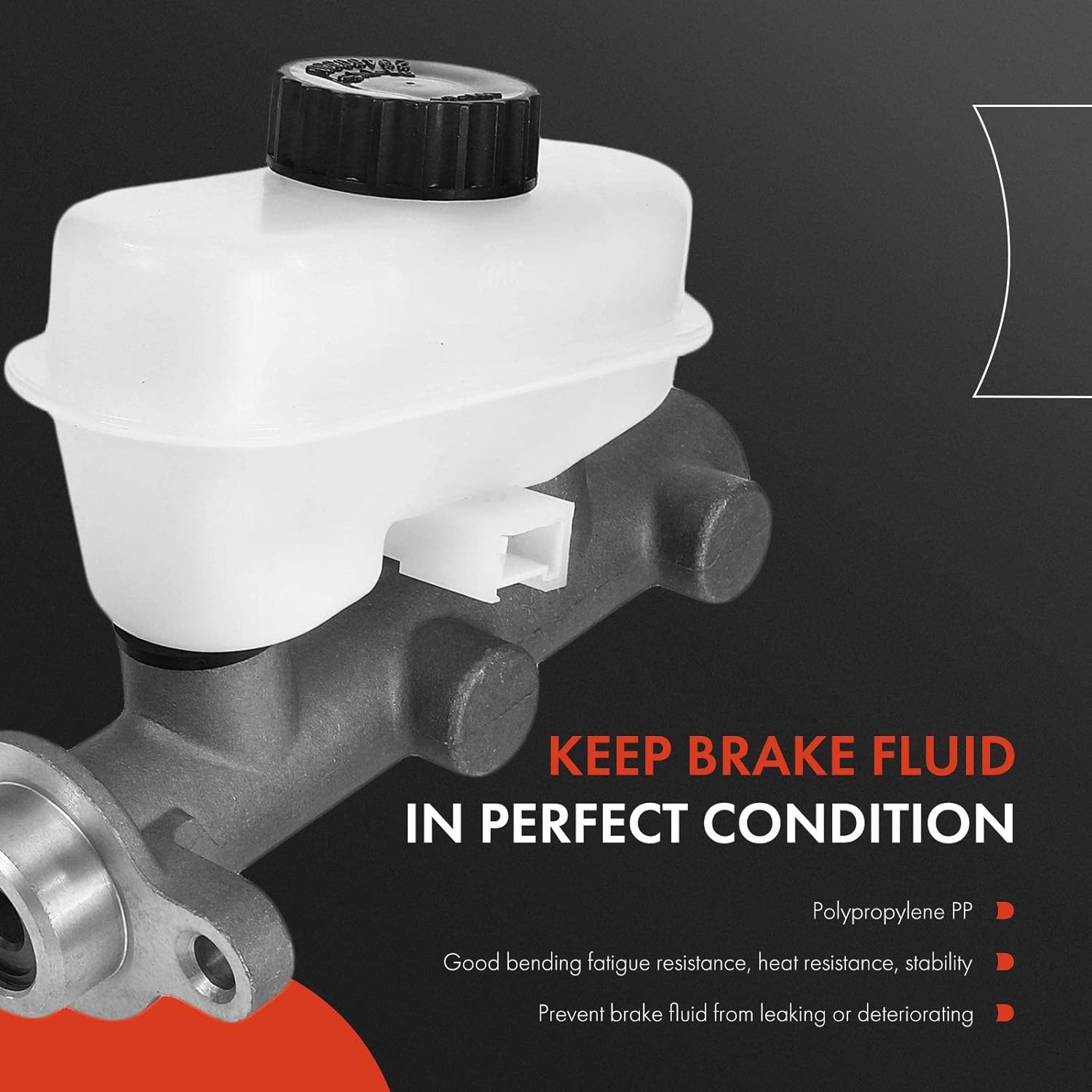 A-Premium Brake Master Cylinder with Reservoir and Cap Compatible with Ford and Mazda Vehicles - For Explorer 1991-1994, Ranger 1990-1994, B2300 B3000 B4000 1994, Navajo 1991-1994