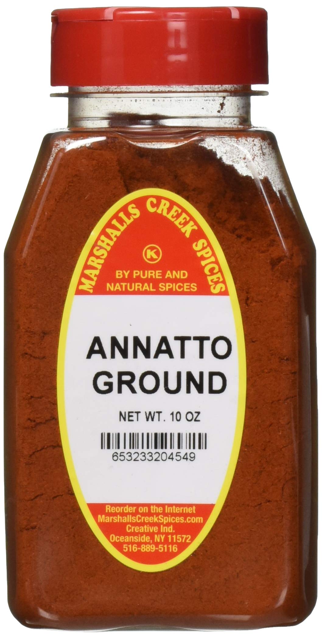Marshalls Creek Kosher Spices ANNATO SEED GROUND 10 oz