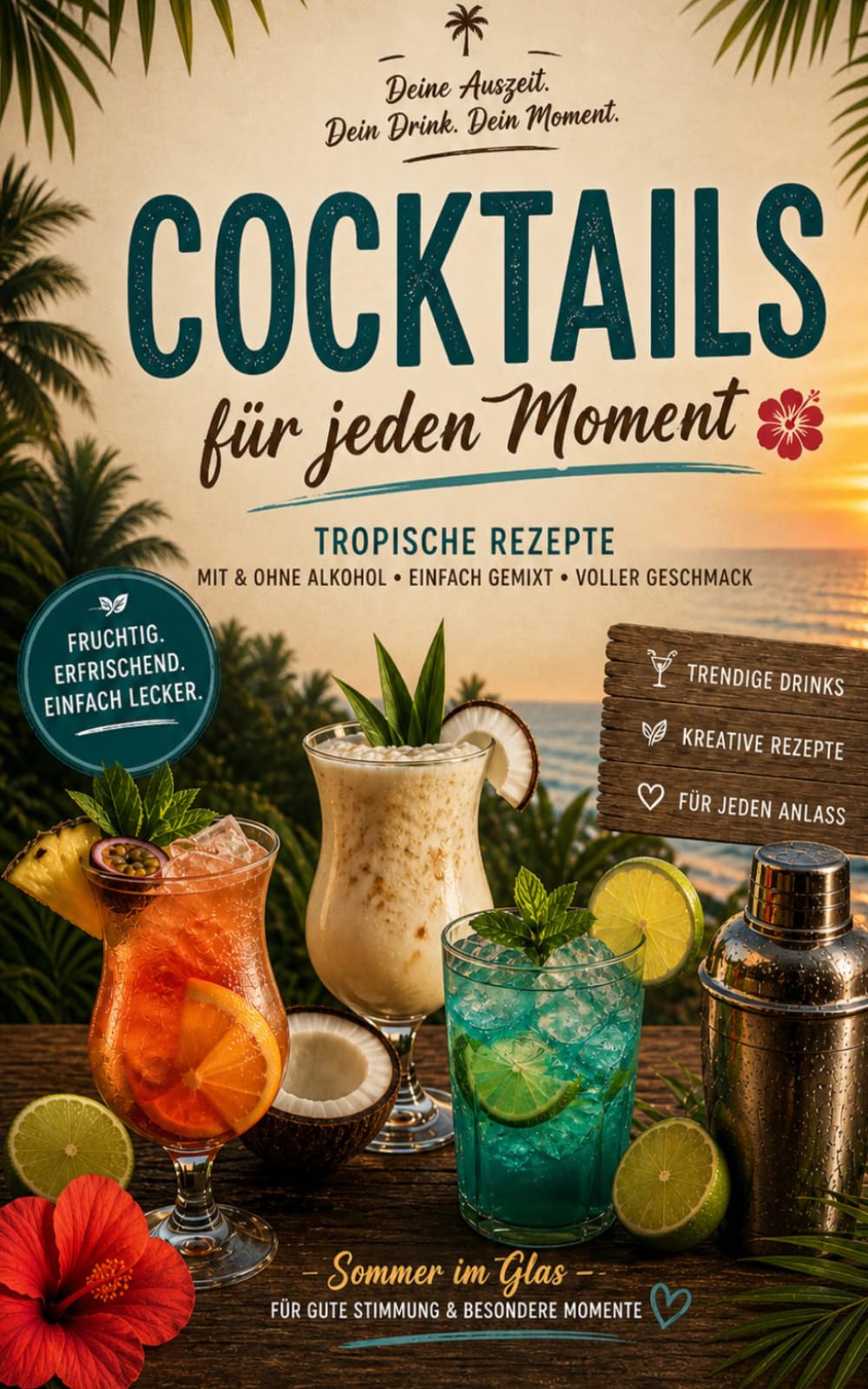 Cocktails für jeden Moment: Tropische Rezepte
