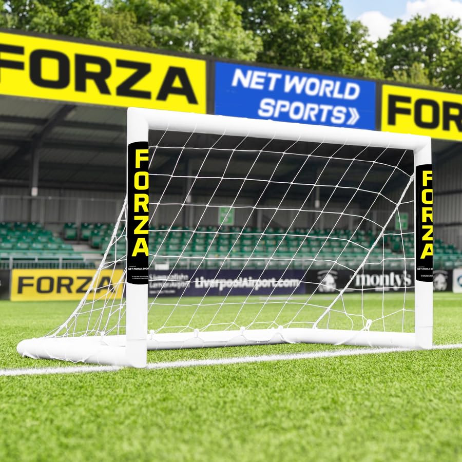 FORZA Mini Target Goals [3ft x 2.5ft | 4ft x 2.5ft] - The Worlds #1 Garden Football Goals! | UK-Made 2 Min Setup Unbreakable Goalpost - Buy Once Play Forever! (4ft x 2.5ft)