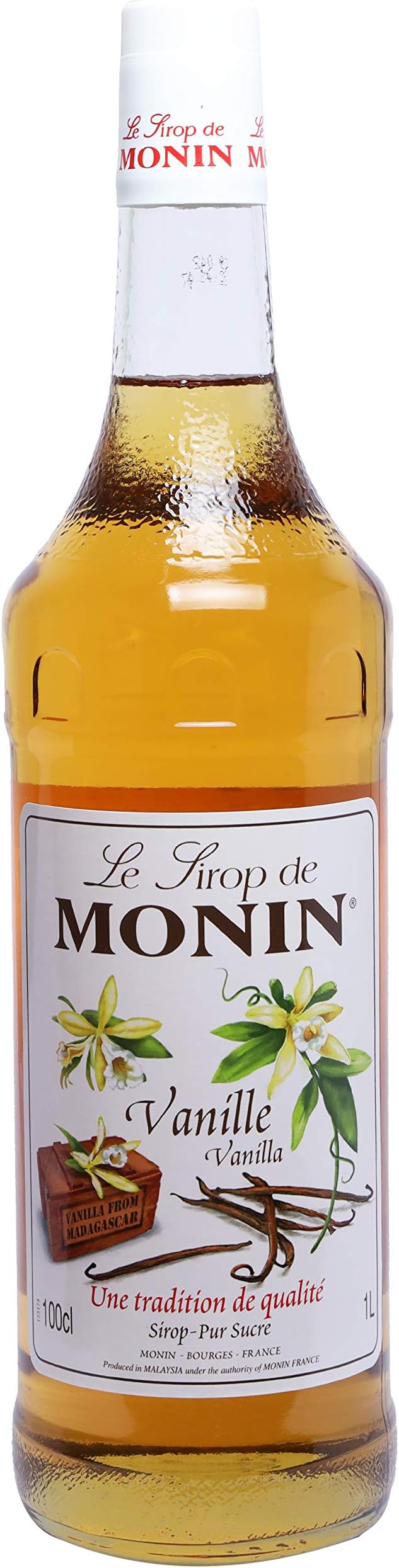 Monin Vanilla Flavored Syrup - 1 Liter