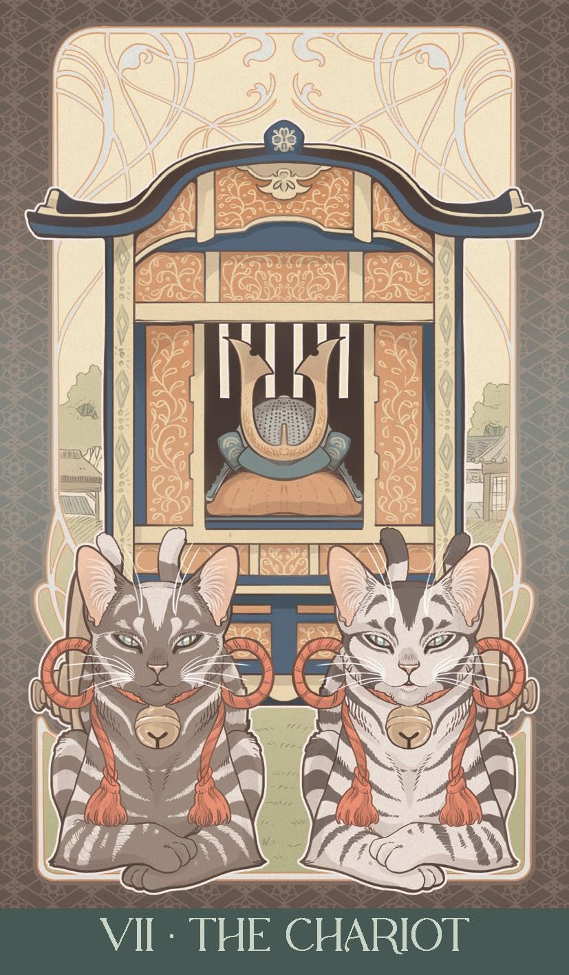 Japanese art nouveau tarot. Con 78 Carte