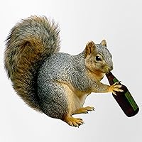 Vista 2 de CafePress Vaso de cerveza de ardilla, 16 oz. Vaso para beber