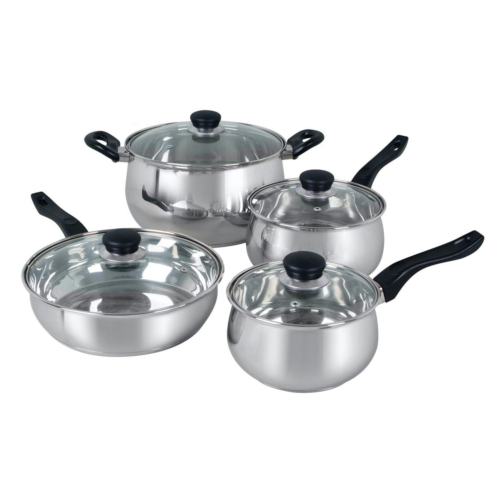 OSTER PAN SET 8PC GREY
