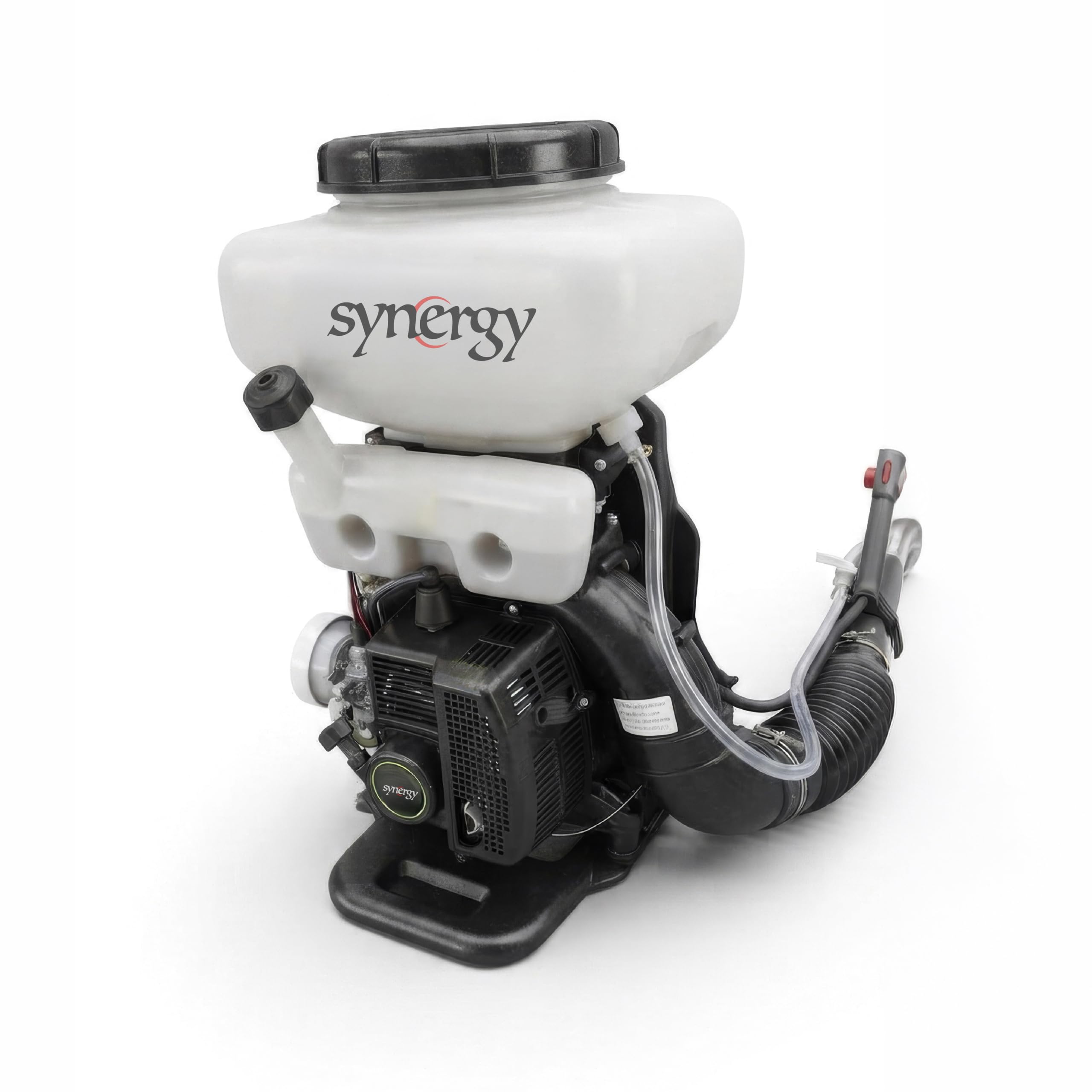 Synergy Sulfatadora de Mochila Profesional a Gasolina K-S42-42cc 2T para Líquido y Polvo, Depósito 14L, 11m de Alcance, Caudal 4L/min, Función Soplador y Mochila Ergonómica