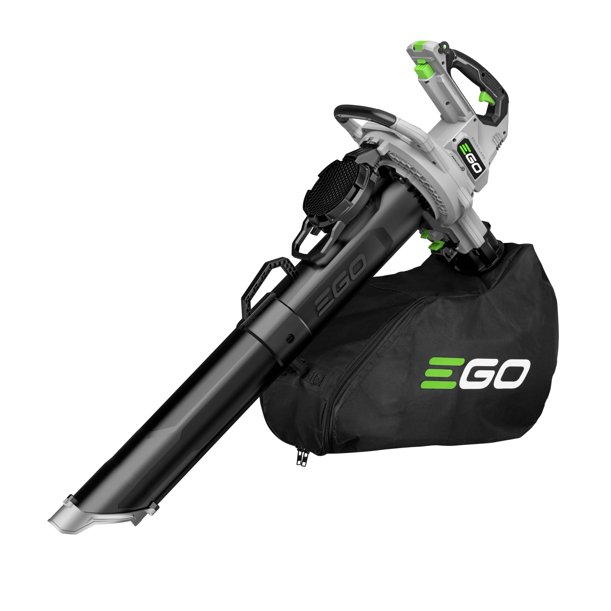Ego Power+ LV5000 - Aspiradora de Hojas y trituradora con soplador de 500 CFM, batería y Cargador no incluidos