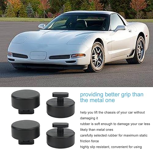 Miniatura 3 de Aramox 4 almohadillas de goma, almohadilla de soporte de punto de gato de goma, repuesto para C5 C6 C7 C8 GS Z