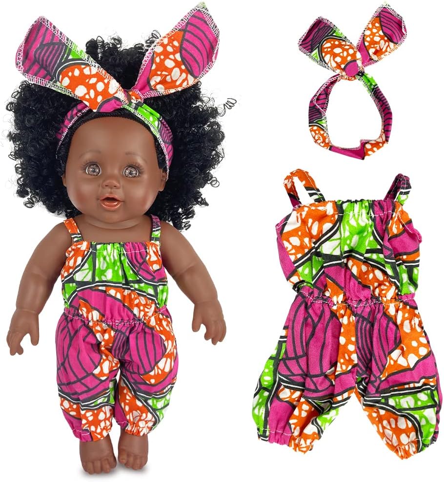 Nice2you 3 Sets Doll Playtime Outfits Clothes for 11 12 13 inch Baby Dolls New Born Baby Dolls Fashion Outfits Include Hair Bands (Dolls are not Included)