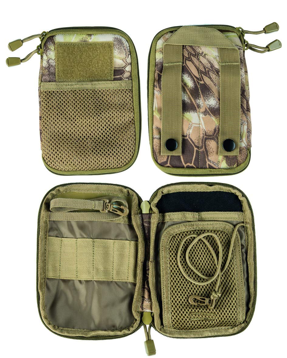 Molle Belt Office – Organizer-Tasche In Mandra Tan, Mit Klarsichtfach, Molle-Befestigung & Mehr | Für Military, Outdoor & Alltag
