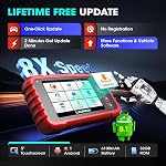 LAUNCH Scanner CRP129X V3.0 Elite (Upgrade of CRP123X), 12 Reset Scan Tool, Lifetime Free Update, FCA SGW, CANFD/DoIP, ABS SRS Transmission OBD2 Scanner, Check Engine Code Reader, AutoVIN,Battery Test