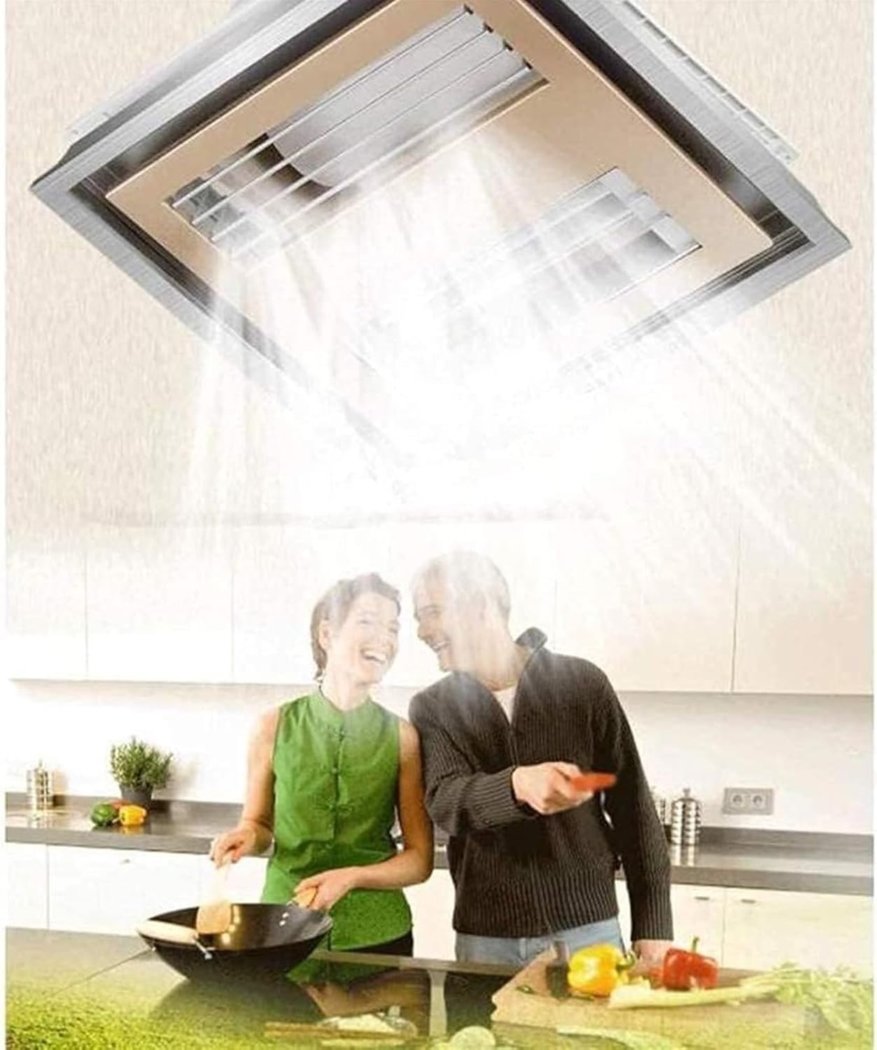 Desk Fan,Ceiling Exhaust Fan,Bathroom Ceiling Mount Exhaust Ventilation,Exhaust Fan Combo For Over Kitchen Stove