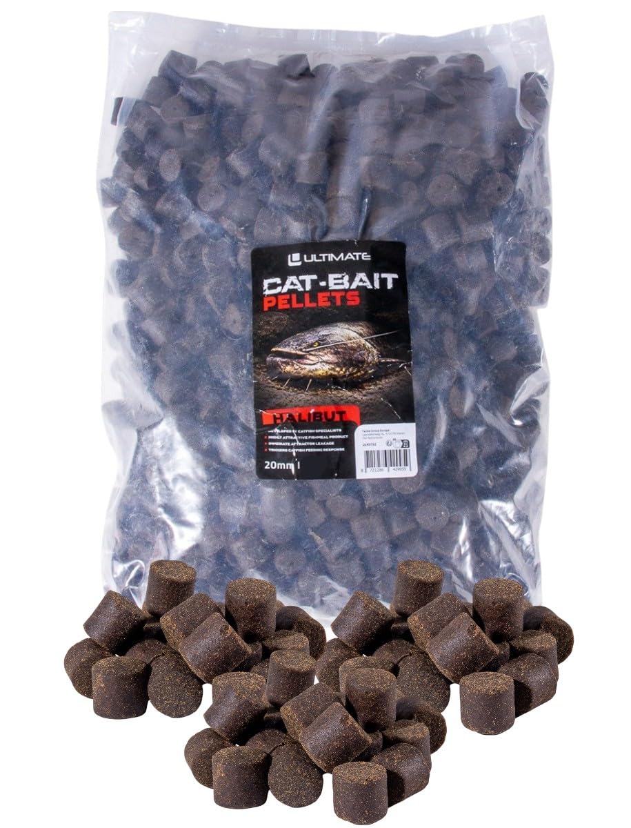 Ultimate CAT-Bait Halibut Catfish Pellets (Pre-Drilled)