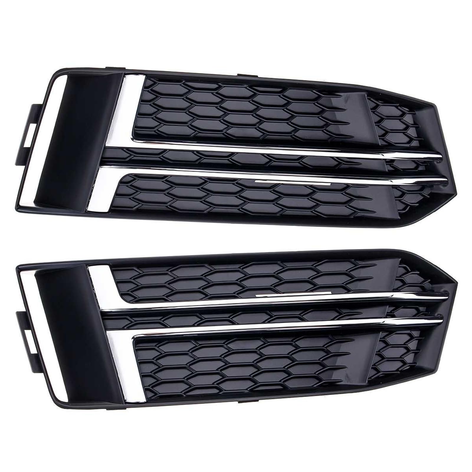 Rénover la calandre avant A4 B9 avec une grille antibrouillard chrome - 7
