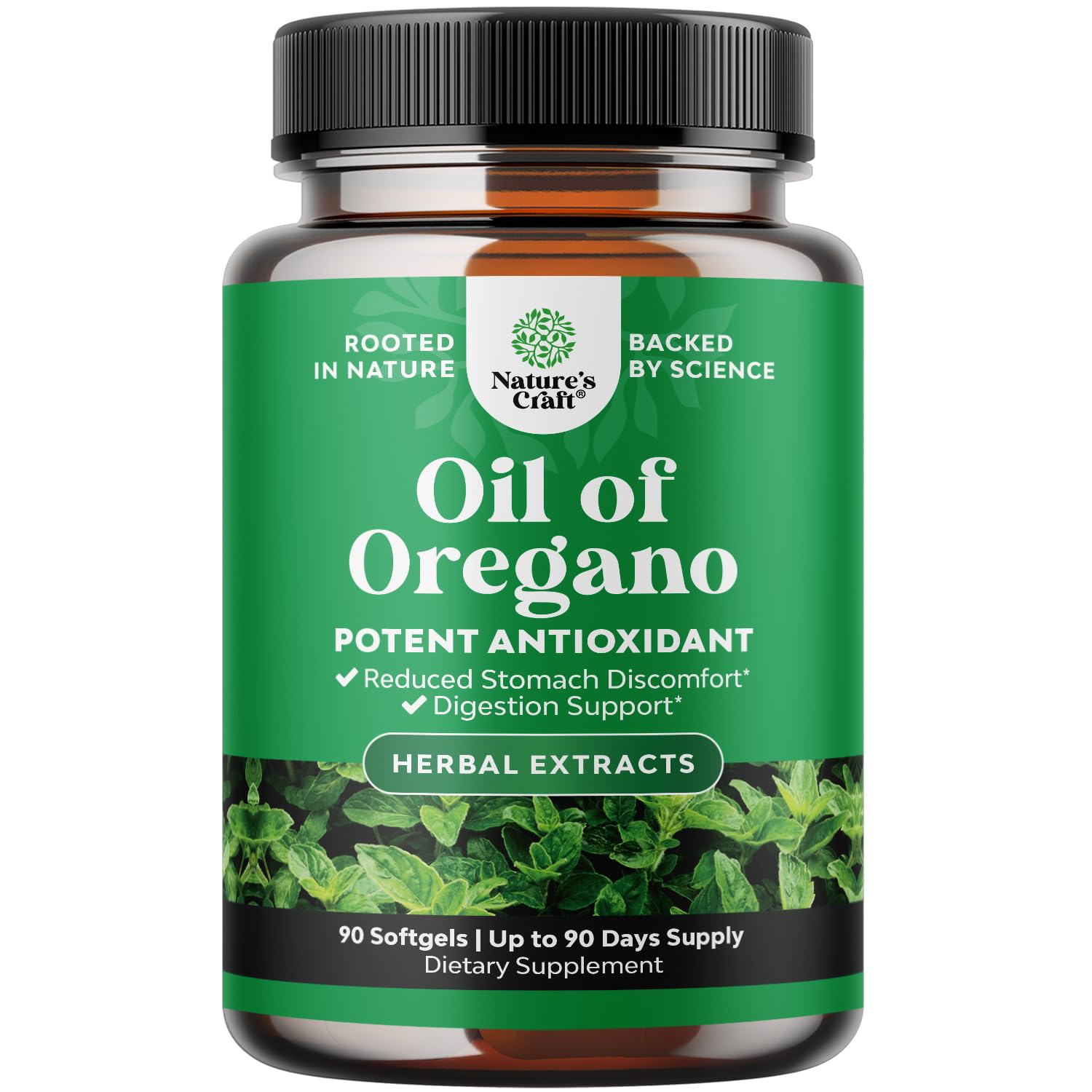 Wild Oil of Oregano Softgels - Gentle Detox for Immune Support - Concentrated Oregano Oil Softgels with Carvacrol 70% - Eases Digestion, Gut Balance & Cleanse Body - Trusted Herbal Supplements - 90 Ct