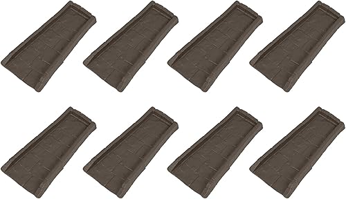 Miniatura 82 de Suncast Compuesto de poliéster fácil de usar, decorativo para exteriores, canaleta de lluvia Downspout, bloque de salpicaduras para desagües debajo
