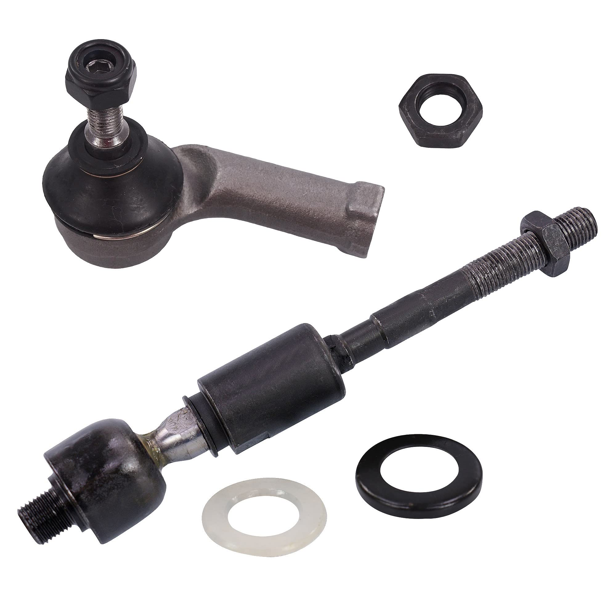 ATEC Germany 1x tirante anteriore a giunto assiale, 1x estremità del tirante anteriore sinistro Compatibile con ALFA ROMEO 147 (937_), 156 (932_), 156 Sportwagon (932_), >, (937_)