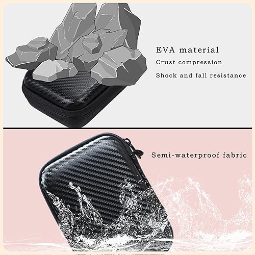 Miniatura 4 de YZXODN Paquete de 3 fundas para inhalador de asma, estuche de transporte de viaje para espaciador de inhalador, máscara, soporte de inhalador,