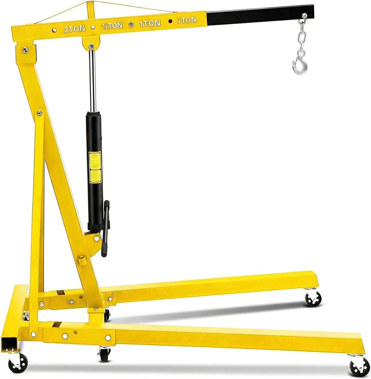 EliteEdge 2-Ton Folding Hydraulic Engine Hoist