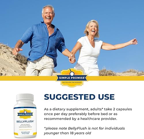 Miniatura 6 de Simple Promise Paquete de apoyo intestinal y energético - Apoya la salud digestiva y la hidratación - Limpieza digestiva BellyFlush y polvo de