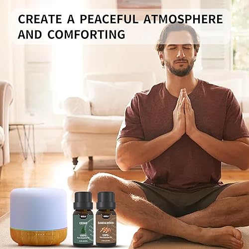 Miniatura 3 de Juego de aceites esenciales para difusor para el hogar, aceites difusores de aromas para aromaterapia, lavandería, fabricación de velas y jabón,