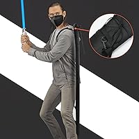 Vista 6 de Cosmos Lightsaber Carrying Bag Light Saber Storage Bag with Adjustable Shoulder Strap, Portable Lightsaber Sheath Shoulder Bag Lightsaber Carrying