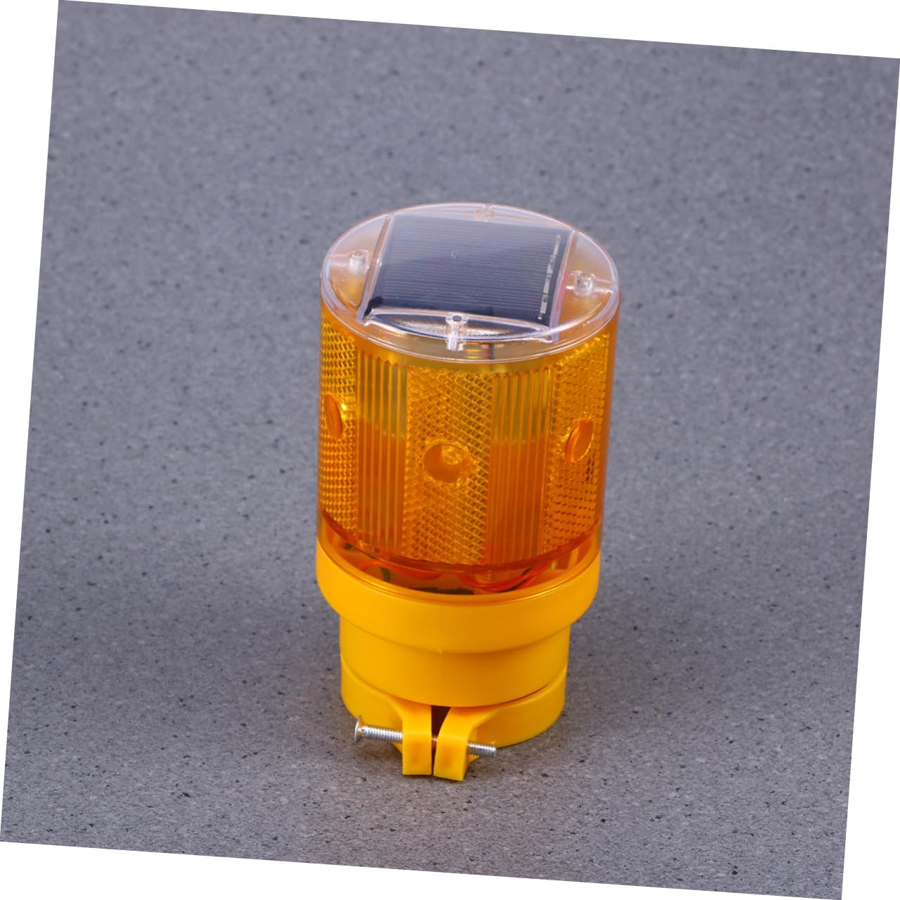 Baliza de Emergencia Solar LED Intermitente 2 Piezas Naranja Plástico