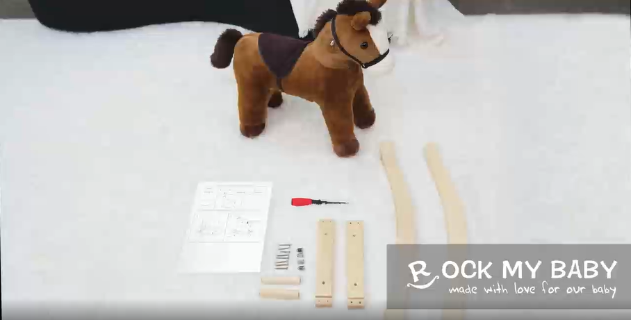 Balancín Mecedora Unicornio De Peluche Con Sonidos – Asiento Acolchado, Cinturón De Seguridad Y Asas – Carga Máxima 45 Kg – Para Niños