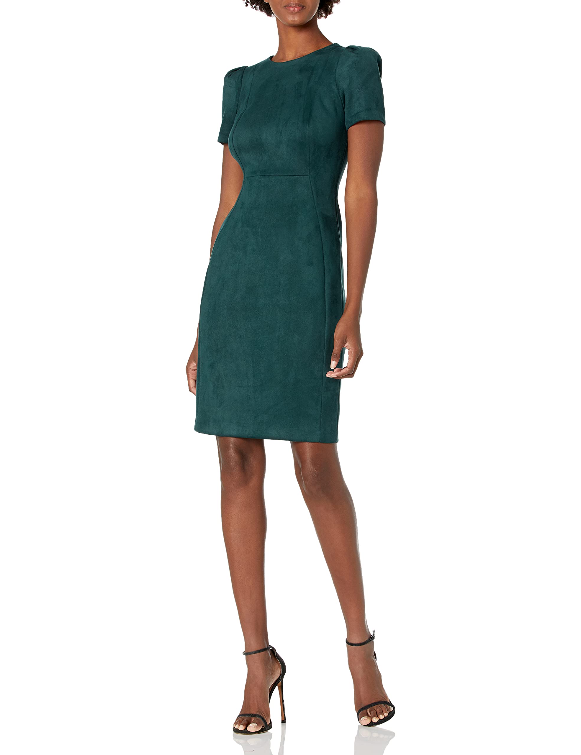 Calvin Klein Women's Tulip Sleeved Sheath Dress