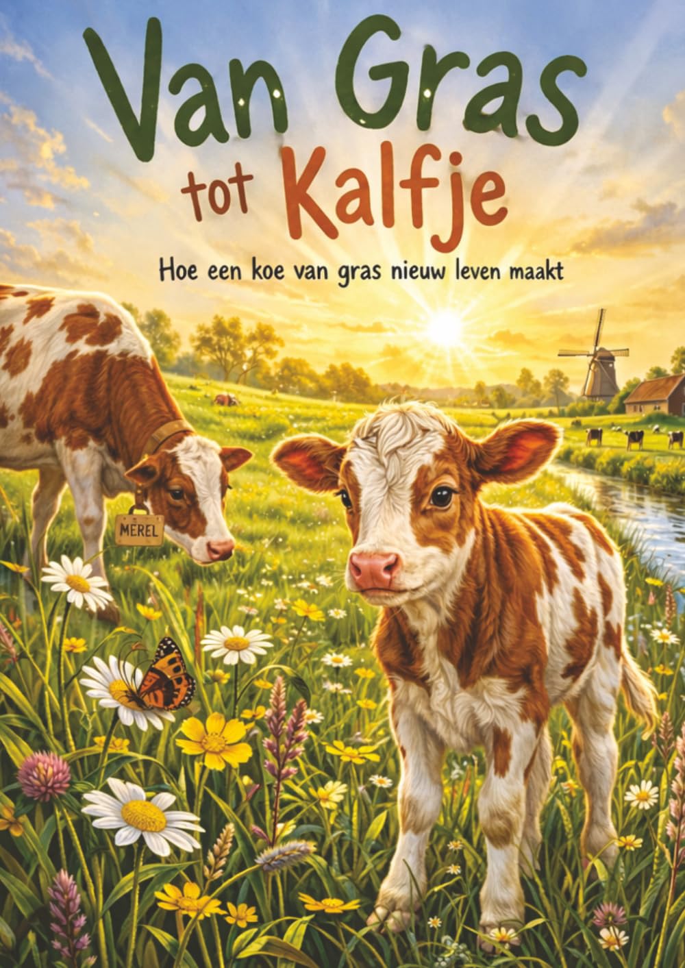 Van Gras tot een Kalfje: Hoe een koe van gras een nieuwe leven maakt