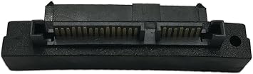 SAS 22 Pin to 7 Pin + 15 Pin SATA Hard Disk Drive Raid Adapter with 15 Pin Power Port-Right Angle 90 Degree