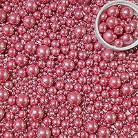 Vista 9 de Perlas de azúcar comestibles negras para hornear, caramelos, Halloween, Navidad, cumpleaños, gránulos para magdalenas, decoraciones, toppers