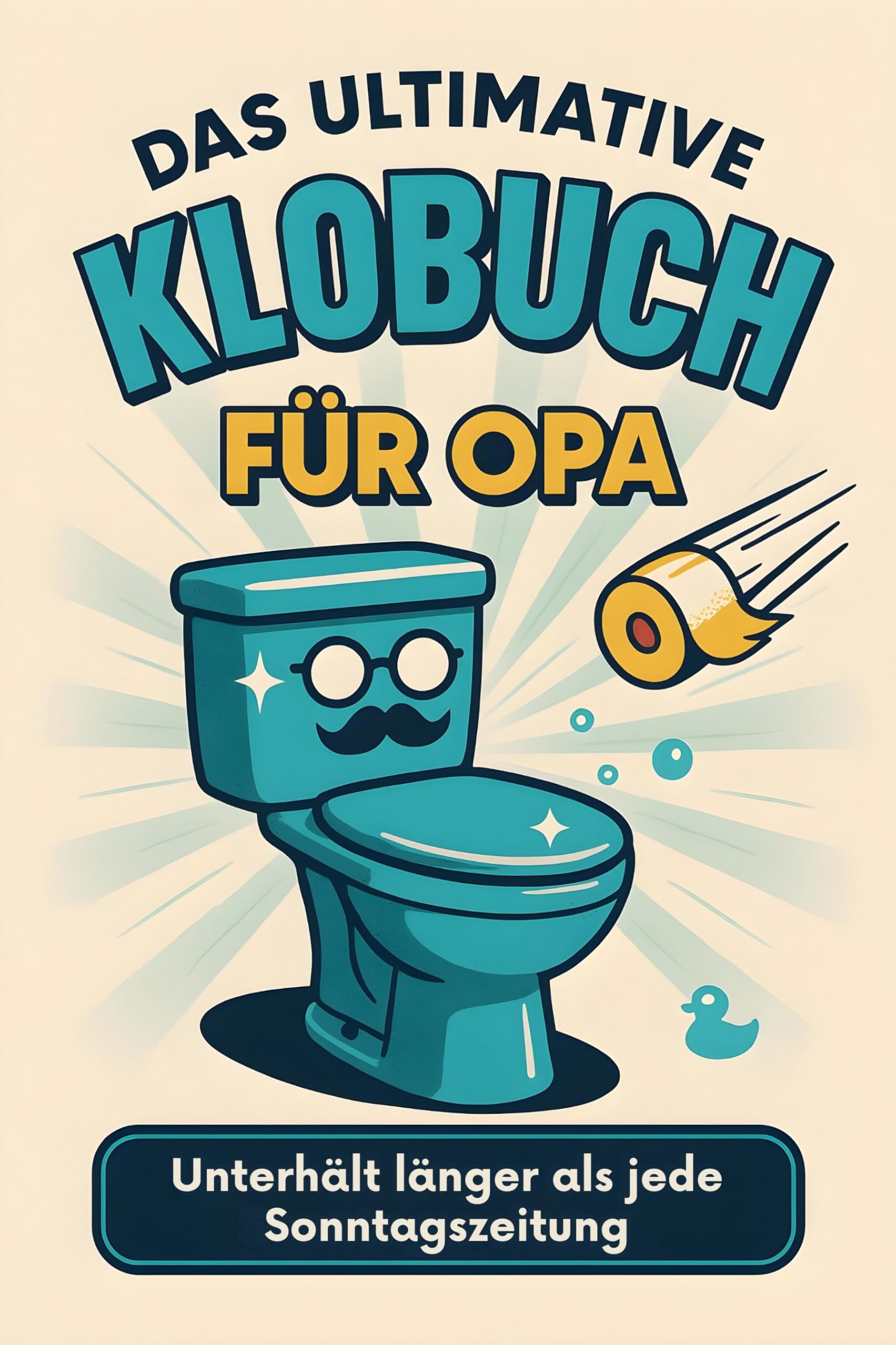 Das ultimative Klobuch für Opa: Unterhält länger als jede Sonntagszeitung. Lustiges Geschenk mit Lifehacks, Fun Facts und Geschichten