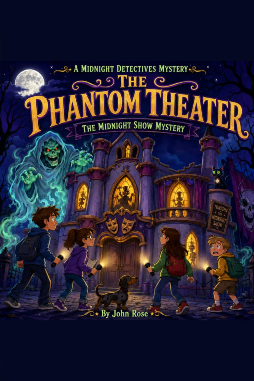 The Phantom Theater: The Midnight Show Mystery: A Midnight Detectives Mystery