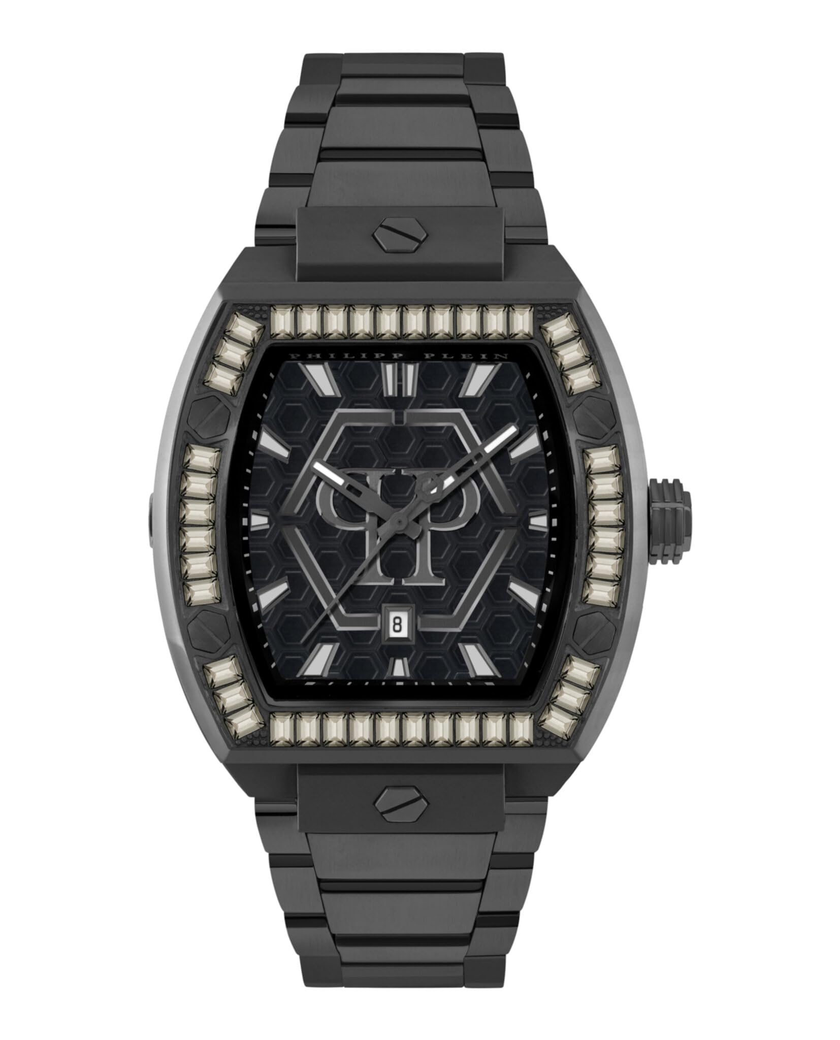 Philipp Plein Men's Analogue Quartz Watch Hexagon Phantom