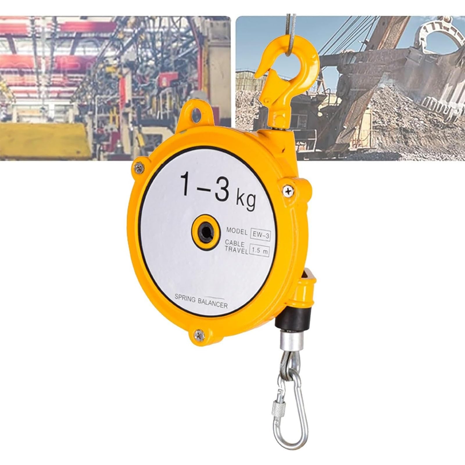 HYQOUKLR Telescopic Spring Balancer, Spring Balancer For Tools With Adjustable 1-9kg Load Capacity(1-3kg)