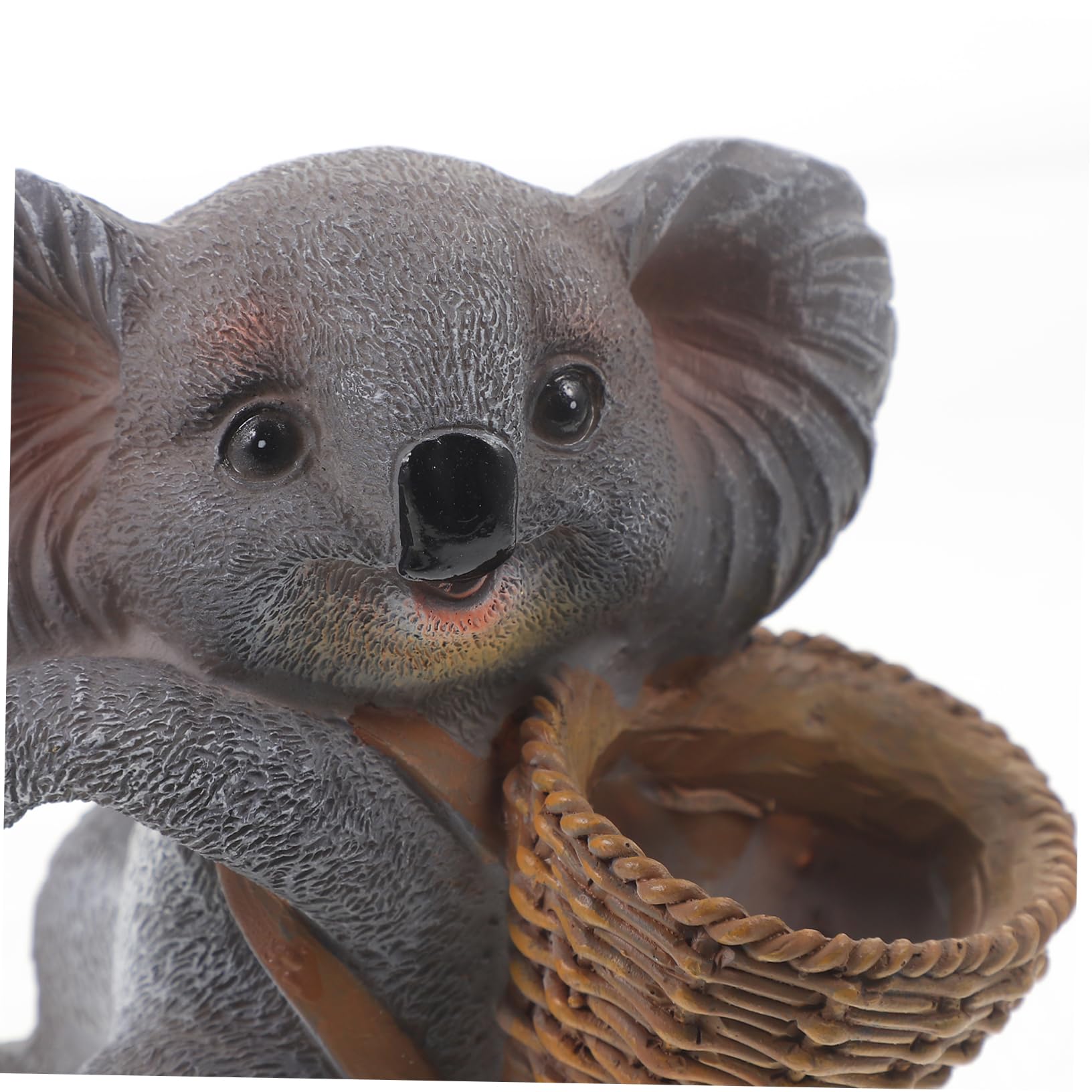 BESPORTBLE 4stücke Dekorative Harzstatue Niedliches Koala-hängeornament Für Garten Und Innenhof Attraktive Resin-Dekoration Für Gartenliebhaber Als Für Familie Und Freunde