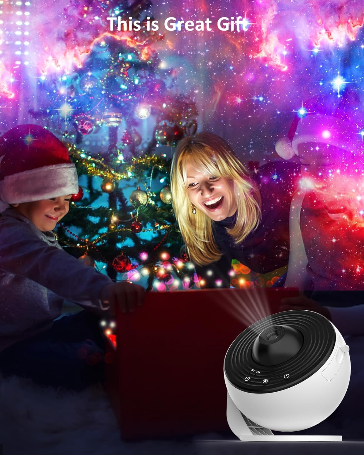 Planetarium Projector for Bedroom,13 in 1 Star Projector Galaxy Light,Ceiling Night Light Milky Way Mood Lighting with 360° Rotating with Timer,LED Space Galaxy Lamp Bedroom Room Decor for Adults Kids