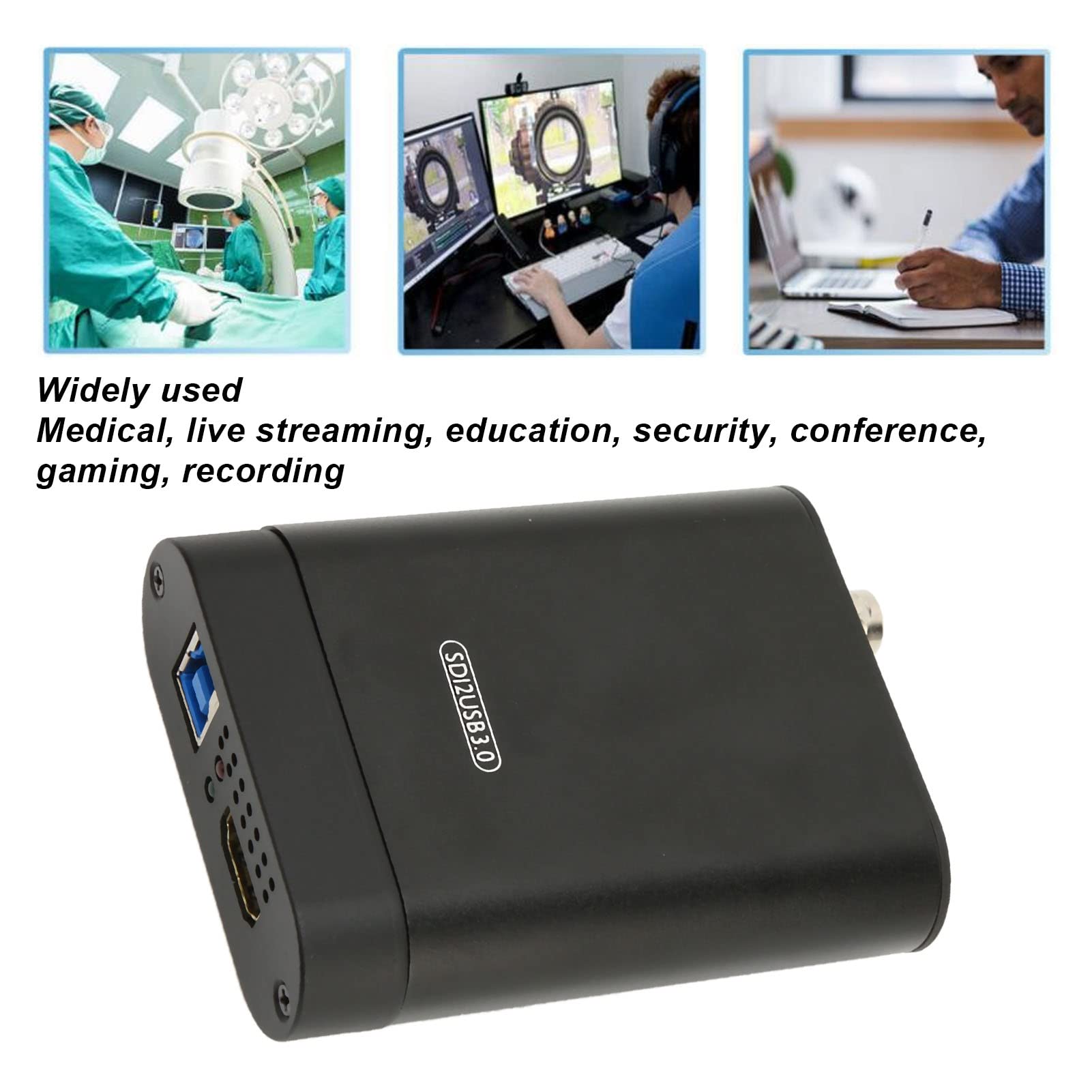 USB3.0-Videoaufnahmegerät, Dual-Schnittstelle in Premium-HD-Qualität für - und -Live-Streaming in der Medizinischen Ausbildung