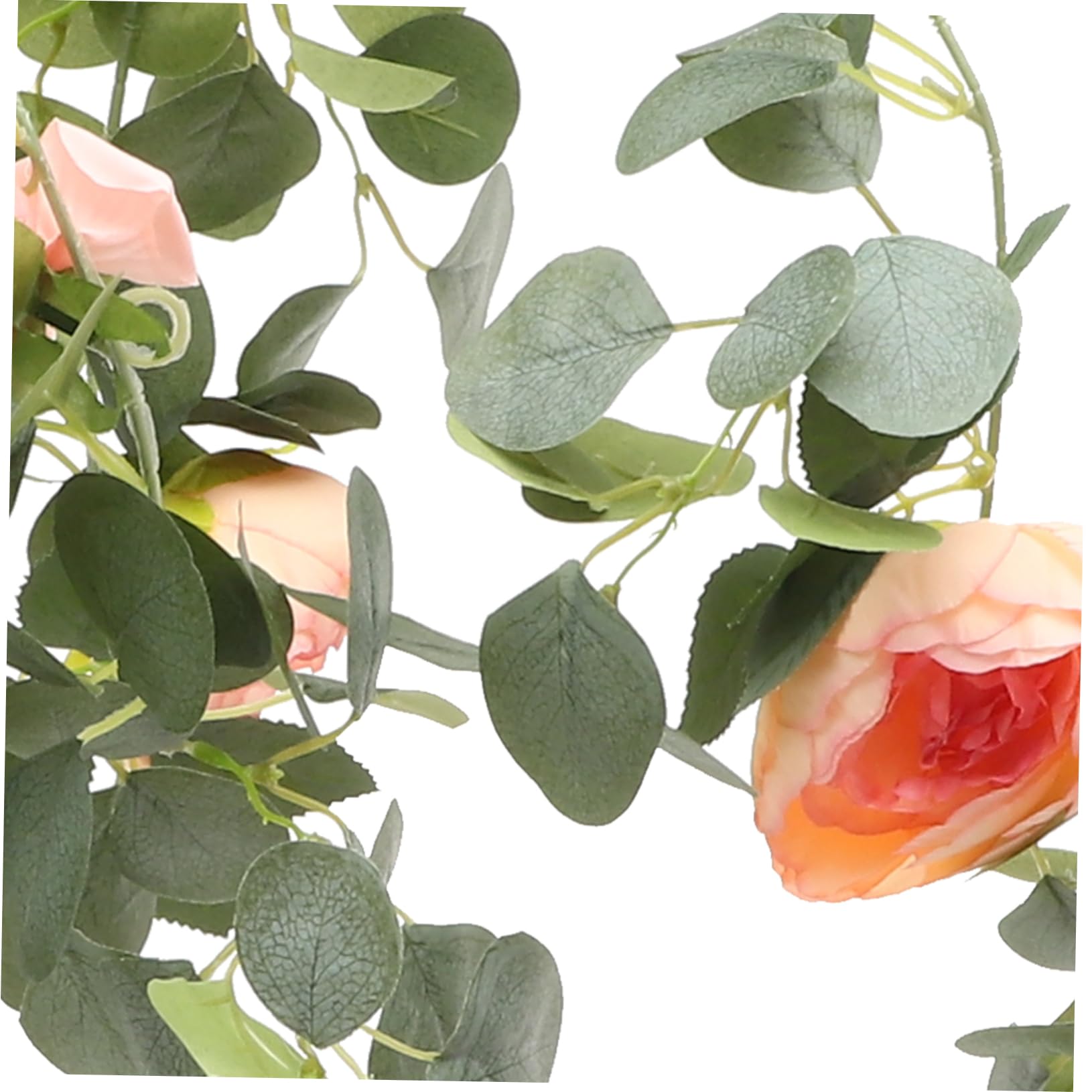 Cabilock Garland Vite Di Eucalipto e Artificiali Per Decorazioni Da Ed Esterno Fiori Simulati Per Atmosfere Romantiche e Festive Per Case e Uffici