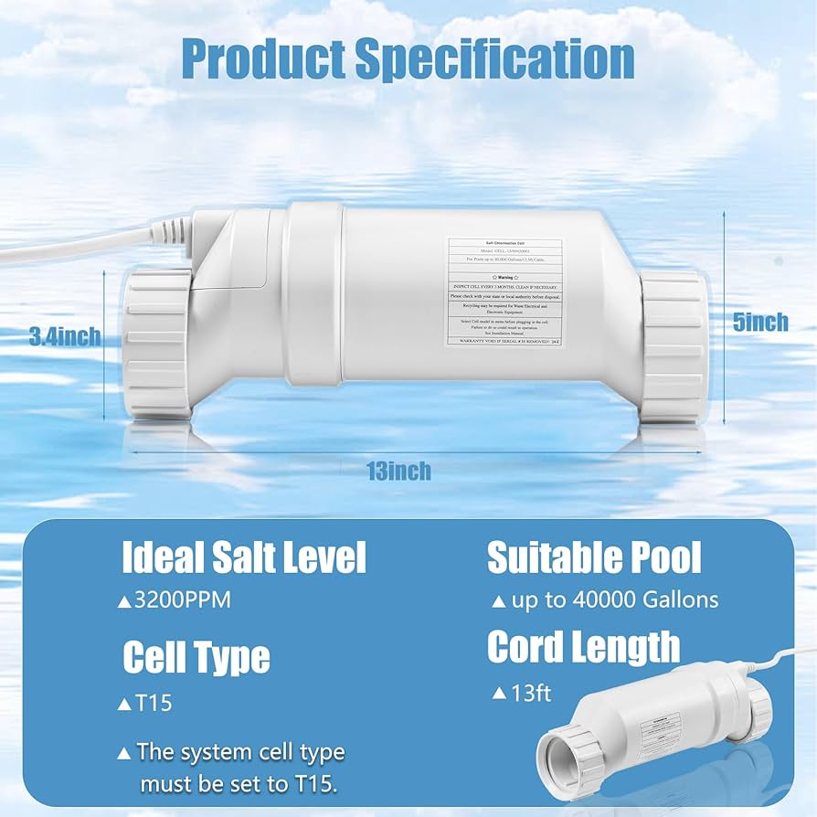 Salt専用 Amazon.com: T15 Salt Cell Replacement, T-15 Salt Cell for