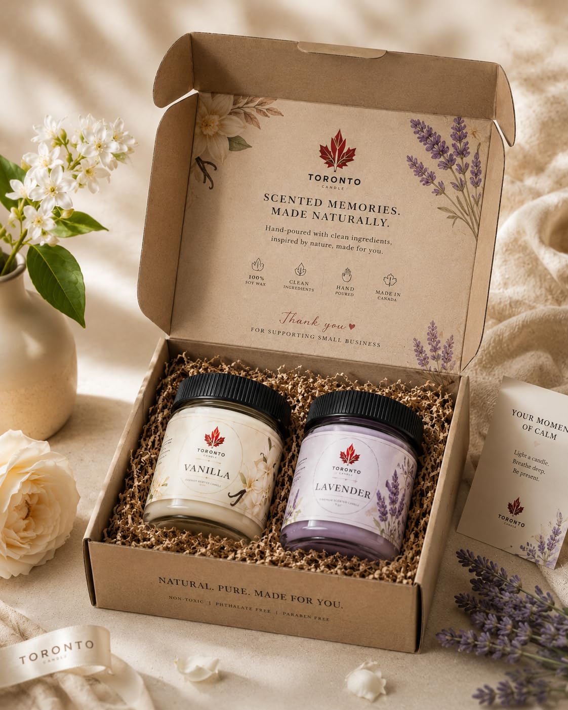 TFH Aromatherapy Scented Candles Set of 2 | Sleep/Destress - Focus/Meditate - Relax/Calm - Refresh/Rejuvenate | 60g Each, 30Hrs Burn Time | 100% Natural Wax | Non-Toxic, Clean Burning Candles-image-28