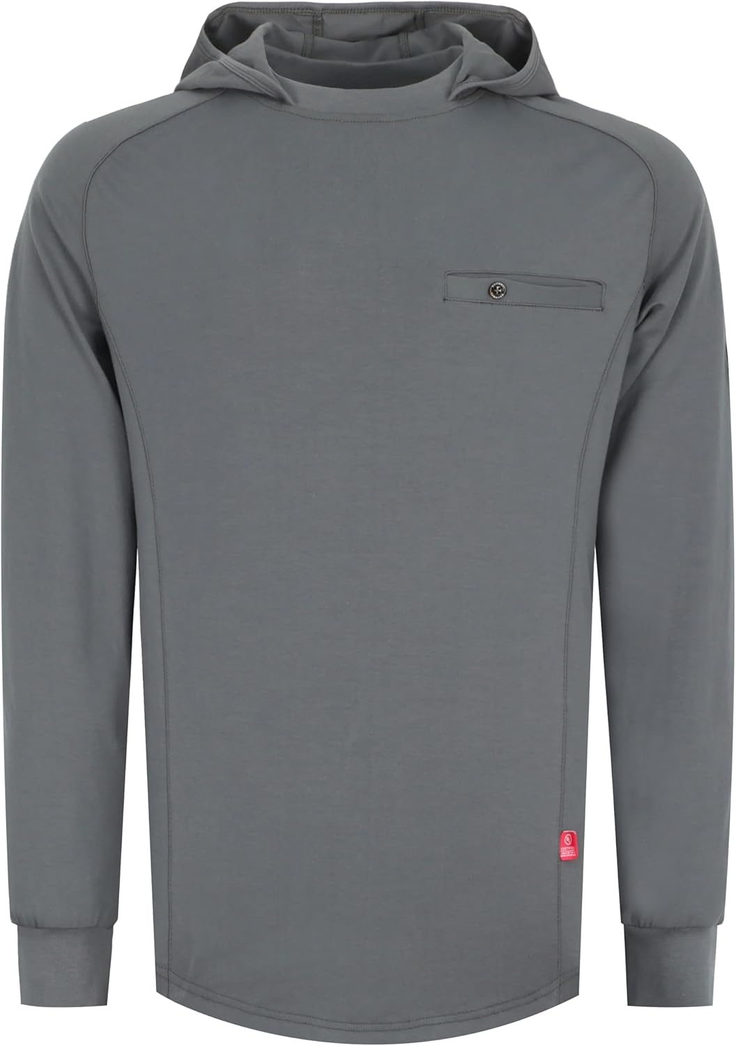 BOCOMAL FR Hooded T Shirts Chest Pocket Fire Resistant Summer Hoodie NFPA2112 CAT2 Flame Retardant FRC Welding Work Shirt