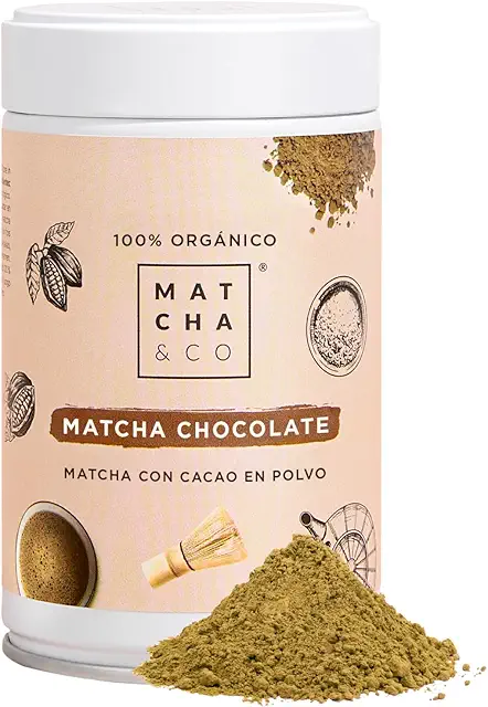 Té Matcha Chocolate Orgánico 80g - Matcha & CO | Matcha Celeiro