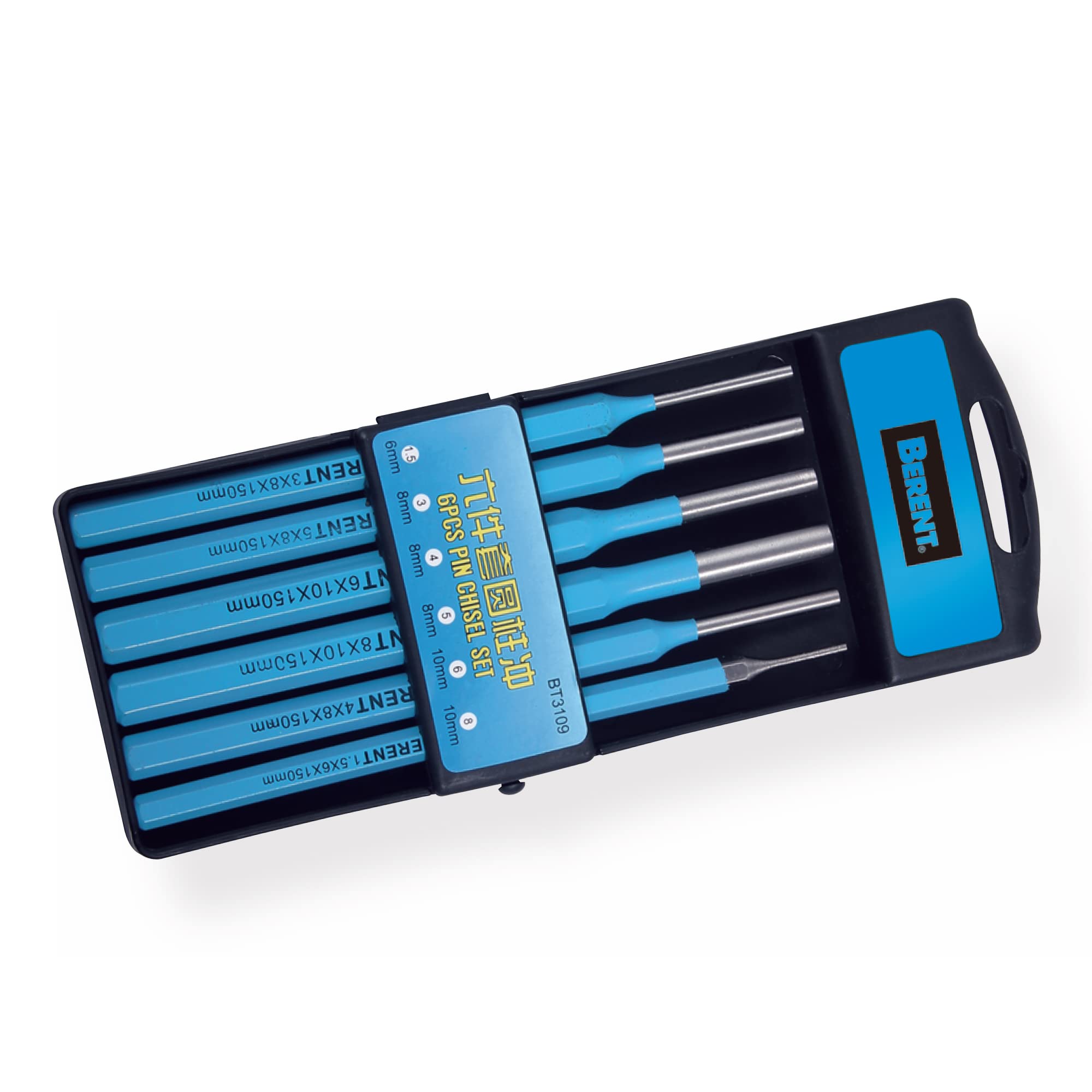 BERENT CHISELS PIN SET 6PCS