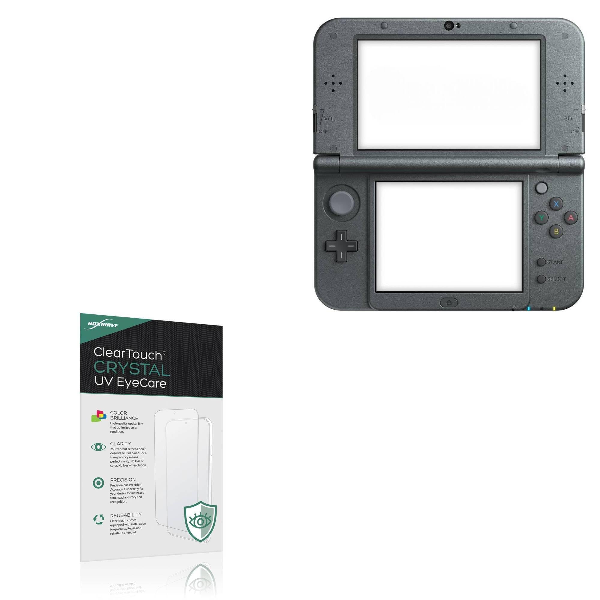 - Screen Protector Compatible With Nintendo New 3DS XL - ClearTouch Crystal Anti-UV EyeCare (2-Pack), Filters out Harmful Blue Light Reduce Fatigue